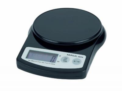 MAUL   balance de pr&eacute;cision alpha, capacit&eacute;: 500 g, noir noir