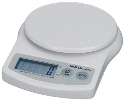 MAUL   p&egrave;se-lettres alpha, capacit&eacute; de charge: 1.000 g noir