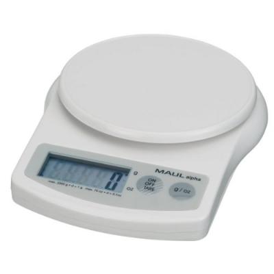 MAUL  16420 p&egrave;se-lettre avec pile 2000 g blanc 16420 02