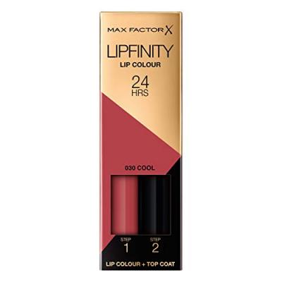MAX FACTOR  Lipfinity Lip Colour - 030 Cool - Pour Femme. Nouveau