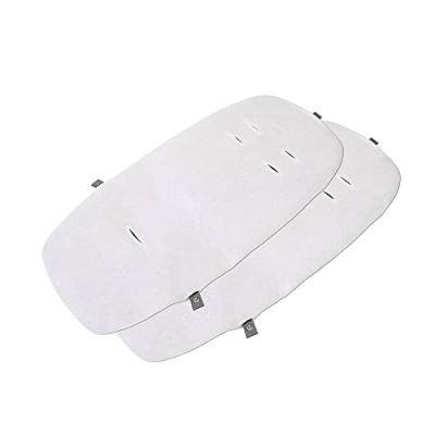 MAXI COSI Lot De 2 Draps Housse Pour Transat 3 En 1 Alba Blanc - Maxi-Cosi
