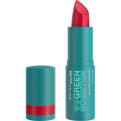 MAYBELLINE Green Edition butter cream lipstick #004-maple