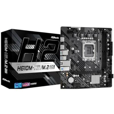 ASROCK  H610M-H2/M.2 D5 Intel H610 LGA 1700 micro ATX