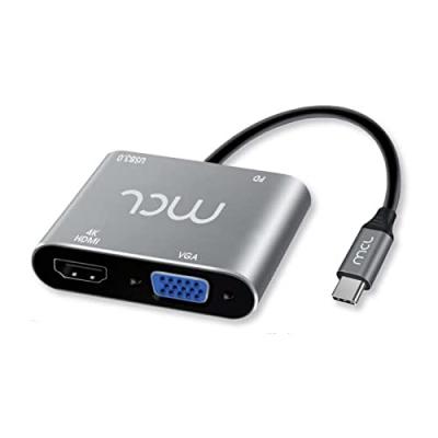 MCL SAMAR MCL - Station d'accueil - USB-C 3.2 Gen 2 - HDMI, VGA