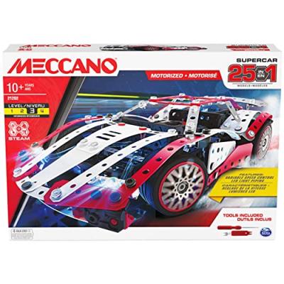 Supercar - 25 Modeles Motorises Meccano