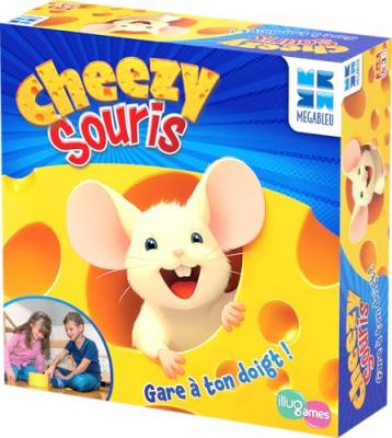 MEGABLEU CHEEZY SOURIS - Jeu de soci&eacute;t&eacute; -  - D&egrave;s 3 ans 