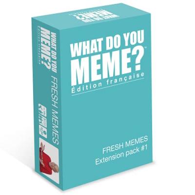 MEGABLEU Jeu d'ambiance  what do you meme extension 2.0