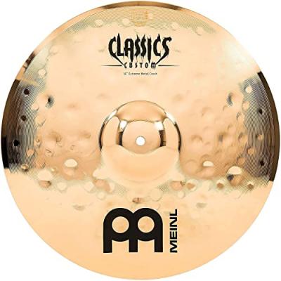 MEINL  Classics Custom 16 Brilliant Extreme Metal Crash Cymbale 16