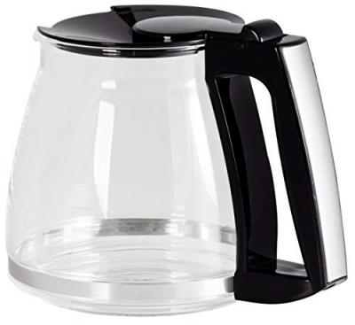 MELITTA  Verseuse en Verre, Capacit&eacute; 1 Litre, Pour Cafeti&egrave;res &agrave; Filtres Optima et Optima Timer, Noir