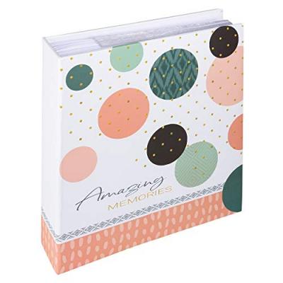 WALTHER Memo-Einsteckalbum Amazing Memories, 200 Fotos 13x18 cm, lachs