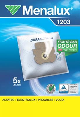 MENALUX  1203 Duraflow 5 sacs d'aspirateur (Import Allemagne)