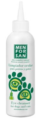 MEN FOR SAN Limpiador Ocular 125 ml - Para Perros y Gatos - Menforsan