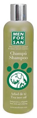 MEN FOR SAN CHAMP&Uacute; PERRO con &aacute;rbol de t&eacute; antipicores y relajante 300 ml