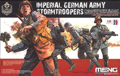  Figurine Meng Model Stormtroopers allemands imp&eacute;riaux- 1/35 - Figurin