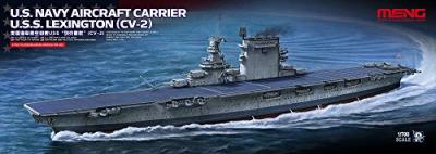  U.s.navy Aircraft Carrieru.s.s.lexington (cv-2)- 1:700e - Meng-model