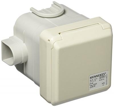 MENNEKES  4125 Prise murale femelle CEE 16 A 5 p&ocirc;les 400 V 1 pc(s)