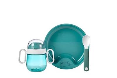 MEPAL  Mio set de vaisselle pour b&eacute;b&eacute; 3 pi&egrave;ces deep turquoise