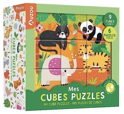 AUZOU PHILIPPE EDS Mes cubes puzzle - animaux mignons