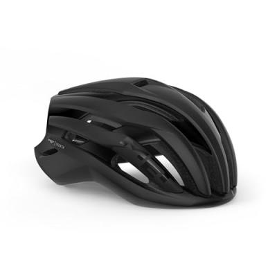 MET Casque  Trenta MIPS Noir Mat Brillant, Taille L (58-61 cm)
