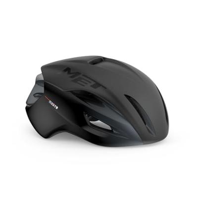 MET Casque de route  Manta (MIPS) - M Black/Matte Glossy Casques