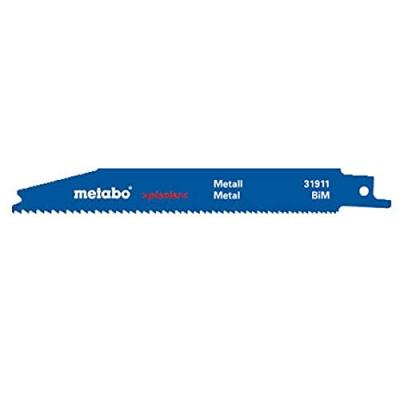 METABO  631914000&nbsp;S123&nbsp;X F Lame pour scie sabre (Lot de 5)