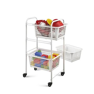 METALTEX Resserre l&eacute;gume San Diego - 3 corbeilles coulissantes - 