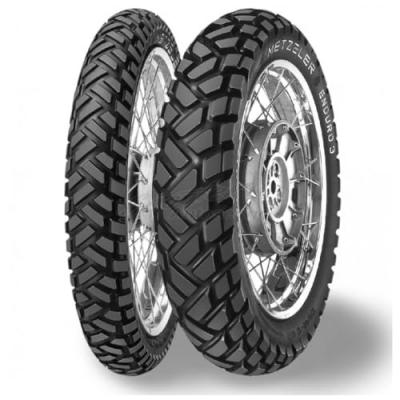 METZELER  3 Sahara (f) M/c 54s Dp Tt Enduro Tire Argent&eacute; 90 / 90 / R21