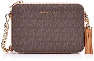 MICHAEL KORS  sac &agrave; bandouli&egrave;re Jet Set - Marron