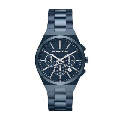 MICHAEL KORS Montre Homme  MK9147 - Bracelet Acier Bleu