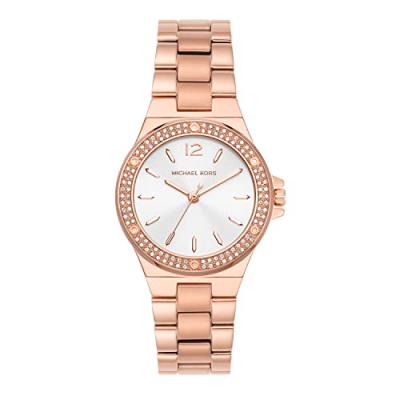 MICHAEL KORS Montre Femme Lennox Argent&eacute; MK7279 Rose 