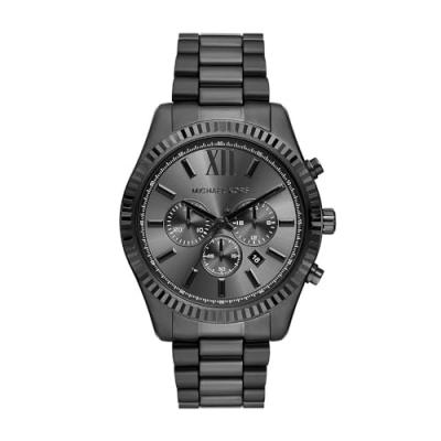 MICHAEL KORS Montre Homme  Lexington - MK9154 Bracelet Acier Noir