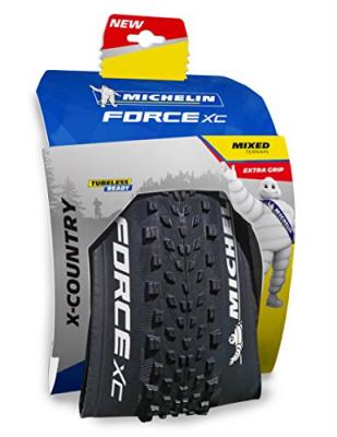 MICHELIN Pneu VTT 29x2.25""  Force XC2 Racing Tubeless Ready TS noir