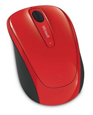 MICROSOFT Souris classique  WIRELESS 3500 RED 
