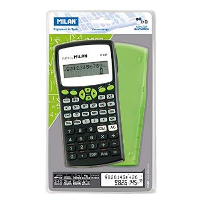 Calculatrice scientifique coll&egrave;ge MILAN M240 verte