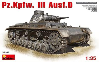  Maquette Mini Art Pz.Kpfw.III Ausf.D- 1/35 - Maquette militaire