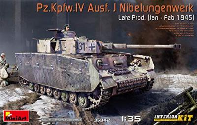 MiniArt MIN35342 1:35-Pz.Kpfw. IV AusfJ Nibelungenwerk Late