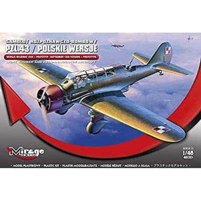 MIRAGE HOBBY Pzl.43 september 1939 Ver.+prototype - 1:48e - 