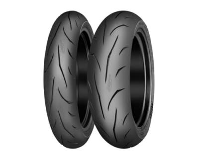 MITAS  Sport Force + ( 140/70 ZR17 TL 66W roue arri&egrave;re ) Pneus Moto