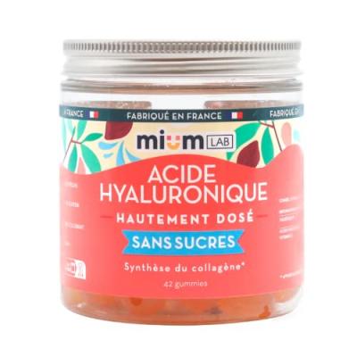 MIUM LAB Les miraculeux  gummies acide hyaluronique boite de 42