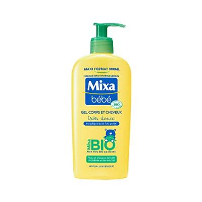 MIXA  bebe douche bio ecocert flacon pompe 300 ml
