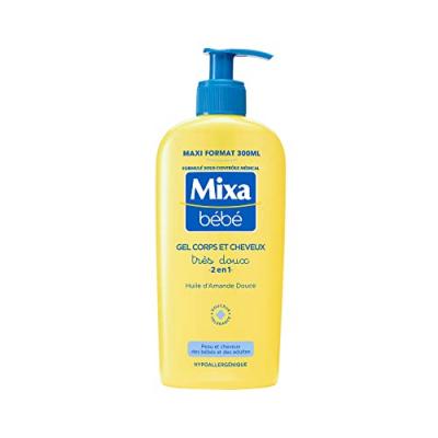 MIXA  B&eacute;b&eacute; Gel Tr&egrave;s Doux 2 en 1 Corps et Cheveux 300ml