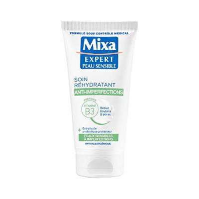 MIXA Soin Visage Tr&egrave;s Hydatant 2 En 1 Peau Sensible  - Le Pot De 50ml