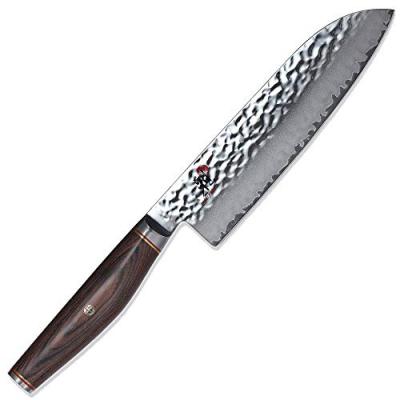 MIYABI  34074-181-0 Santoku 180 6000 MCT, Acier, Brun, 31 x 6 x 3 cm