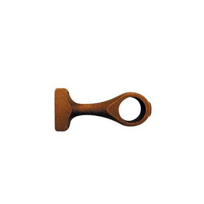 Support monobloc long - d: 35 mm - noyer - Mobois
