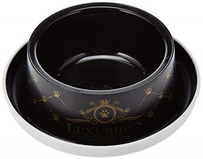 Mp 350ml Trendy Dinner Luxurious N&ordm;1 Dog Feeder Noir