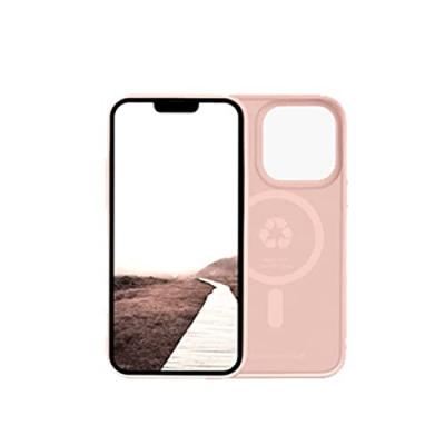 DBRAMANTE1928 Coque iPhone 14 Pro Max Silicone Rose