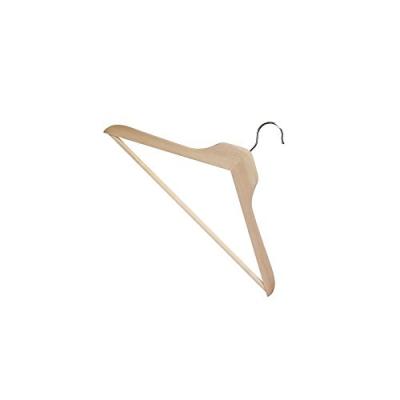 MONDEX  cintre bois verni + barre 44 cm