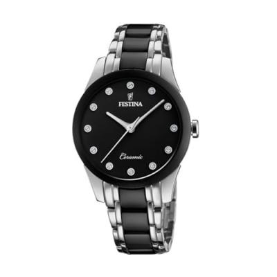 FESTINA  Femmes Analogique Quartz Montre avec Bracelet en Acier Inoxydable F20499/3