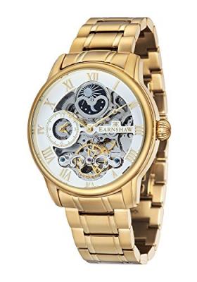  Montre Homme EARNSHAW Longitude ES-8006-22 - Bracelet Acier Dor&eacute;