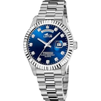 LOTUS Montre pour Homme FREEDOM COLLECTION L18854-5 avec bracelet en acier
